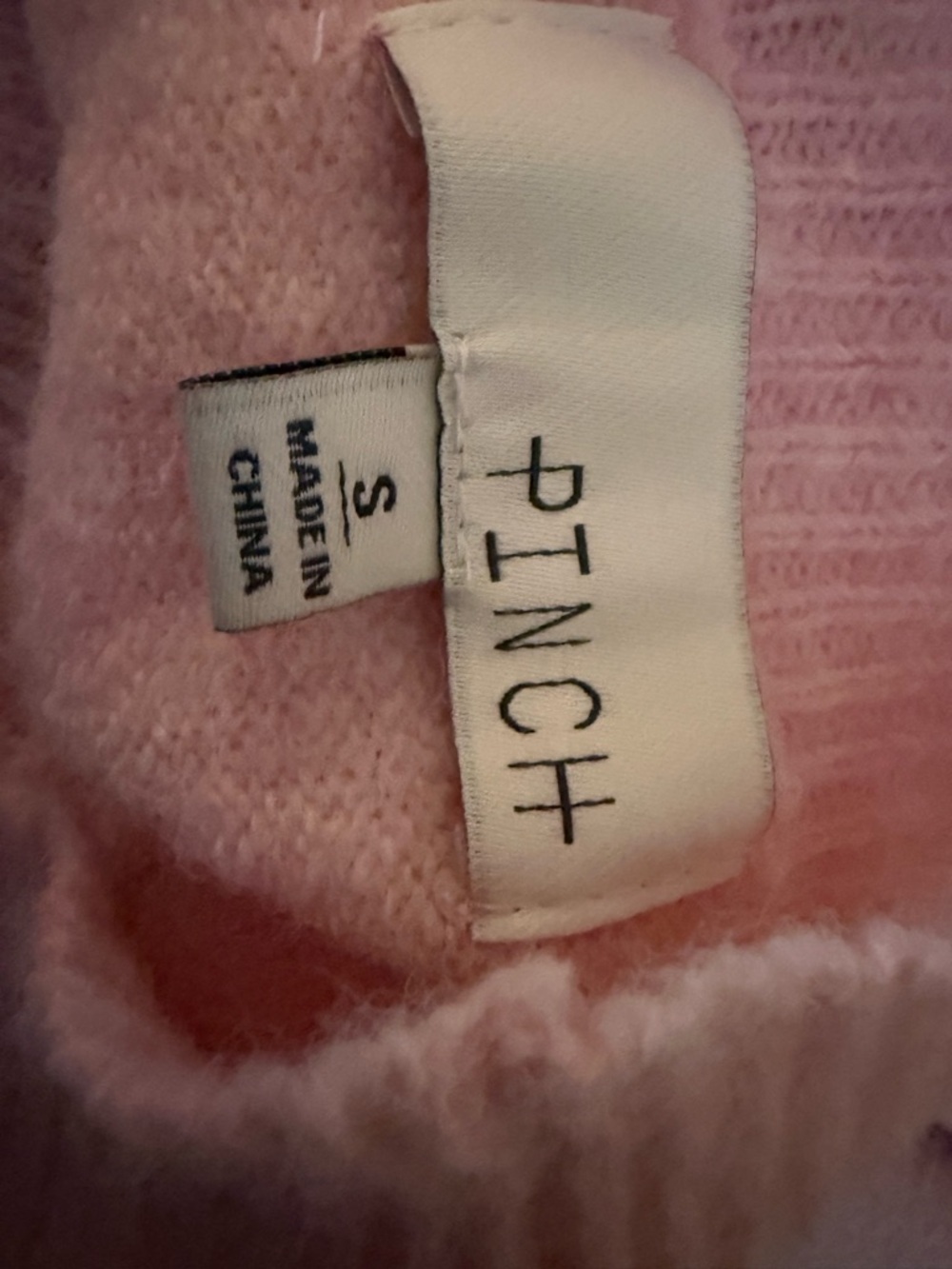 Pinch Soft Pink Short Sleeve Knit Sweater - Picture 5 of 5